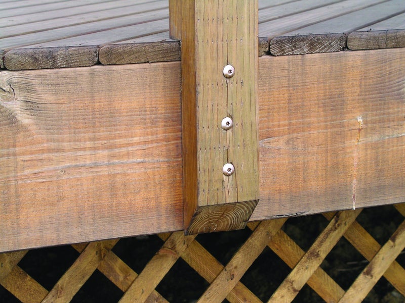 Power Pro 47876 Construction Lag Screws, 5/16"-18 x 3-1/2", Epoxy Coated, Torx/Star Drive Included, Coarse Thread, Decking Screws, Outdoor Rust Resistant, Bronze, 125pcs - Image 3